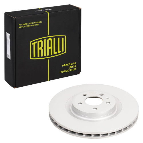 Диски тормозные для автомобилей Audi A4 (07-) / A5 (07-) / Q5 (08-) передний d=345 окрашенный