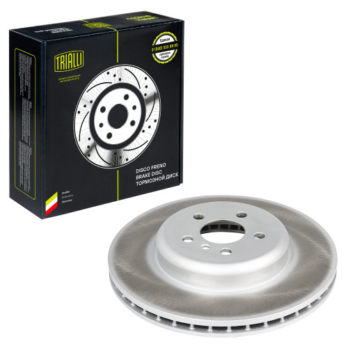 Диски тормозные для автомобилей BMW 5 (G30) (16-) / X3 (G01) (17-) / X4 (G02) (18-) передний d=348 окрашенный