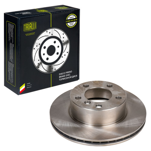 Диски тормозные для автомобилей BMW 1 (F20 / F21) (11-) / 2 (F22) (13-) / 1 (E81 / 87) (04-) передний d=284 окрашенный