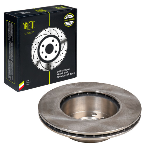 Диски тормозные для автомобилей BMW 1 (F20 / F21) (11-) / 2 (F22) (13-) / 1 (E81 / 87) (04-) передний d=284 окрашенный