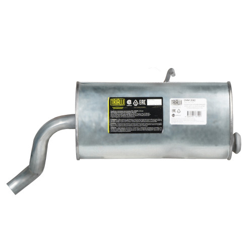 Глушитель для автомобилей Peugeot Partner (03-) 1.1i/1.4i/1.6i основной (алюминизированная сталь)