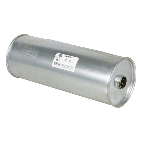 Глушитель универсальный (круглый) D=190, L=500, d=42 (алюминизированная сталь)