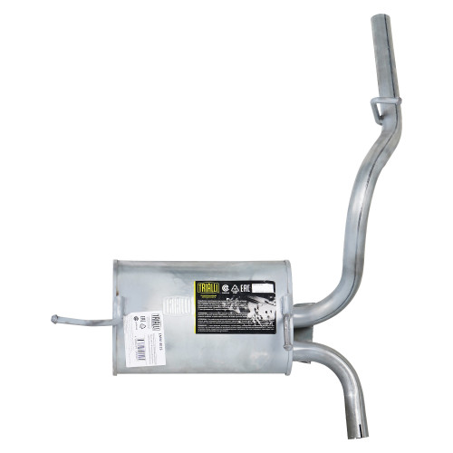 Глушитель для автомобилей Daewoo Matiz (98-) 0.8i основной (короткая труба) (алюминизированная сталь)