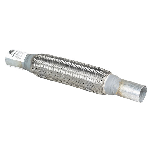 Переходник 40/45 L=400 под хомут с виброкомпенсатором 45х250 (нержавеющая алюминизированная сталь)