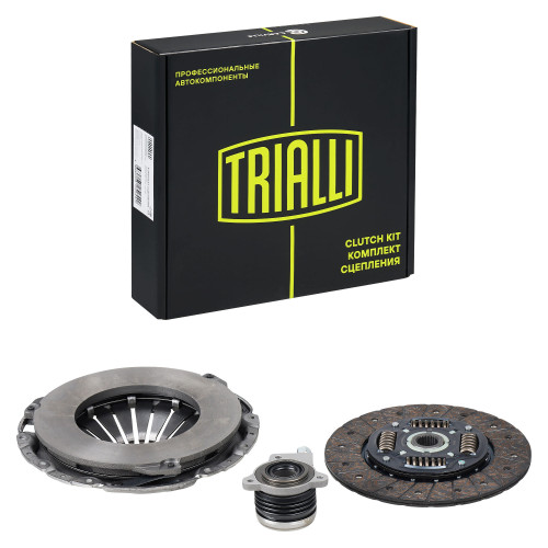 Комплект сцепления для автомобилей Chevrolet Captiva (11-) 2.4i (дв. LD9, 136 л.с.) (КПП D33) в сборе с гидравлической муфтой