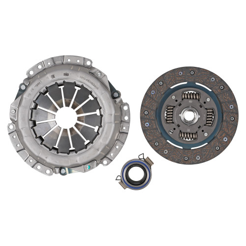 Комплект сцепления для автомобилей Toyota Avensis (00-) / Corolla E110 / E120 / RAV4 (00-) 1.6i, 1.8i в сборе с муфтой