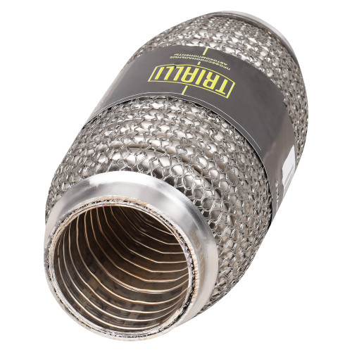 Виброкомпенсатор выхлопной трубы (Гофра) 40x150 Hydra/Wire Mesh (нержавеющая сталь)