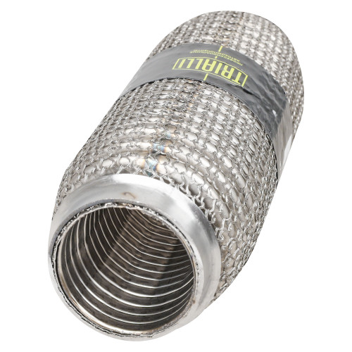 Виброкомпенсатор выхлопной трубы (Гофра) 40x200 Hydra/Wire Mesh (нержавеющая сталь)