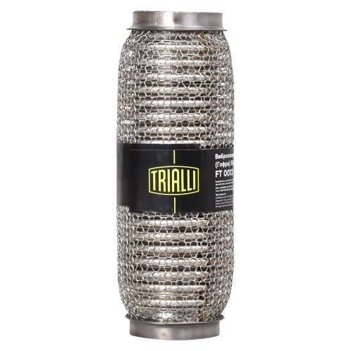 Виброкомпенсатор выхлопной трубы (Гофра) 50x200 Hydra/Wire Mesh (нержавеющая сталь)