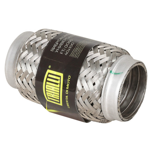 Виброкомпенсатор выхлопной трубы (Гофра) 40x100 InterLock (нержавеющая сталь)