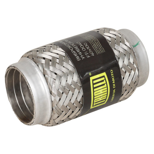 Виброкомпенсатор выхлопной трубы (Гофра) 40x100 InterLock (нержавеющая сталь)