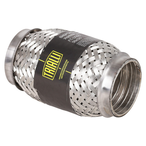 Виброкомпенсатор выхлопной трубы (Гофра) 50x120 InterLock (нержавеющая сталь)