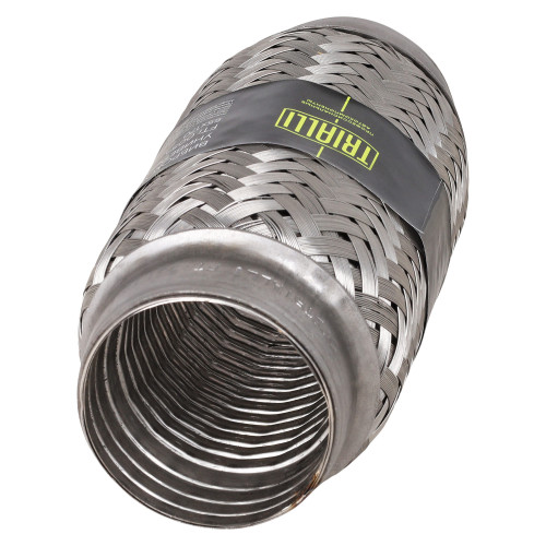 Виброкомпенсатор выхлопной трубы (Гофра) 55x170 InterLock (нержавеющая сталь)