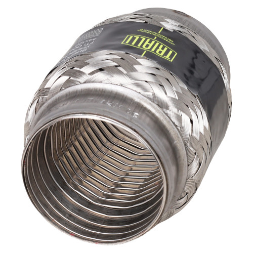Виброкомпенсатор выхлопной трубы (Гофра) 64x120 InterLock (нержавеющая сталь)