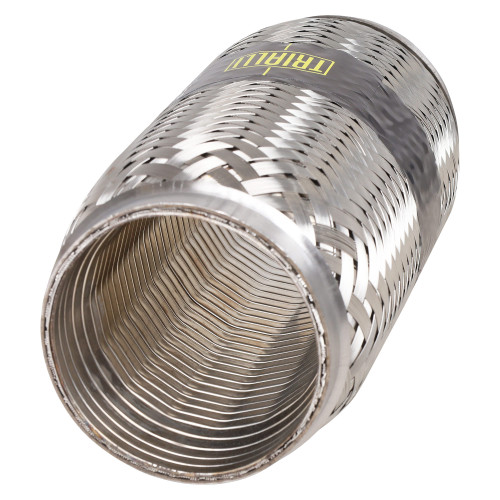 Виброкомпенсатор выхлопной трубы (Гофра) 70x200 InterLock (нержавеющая сталь)