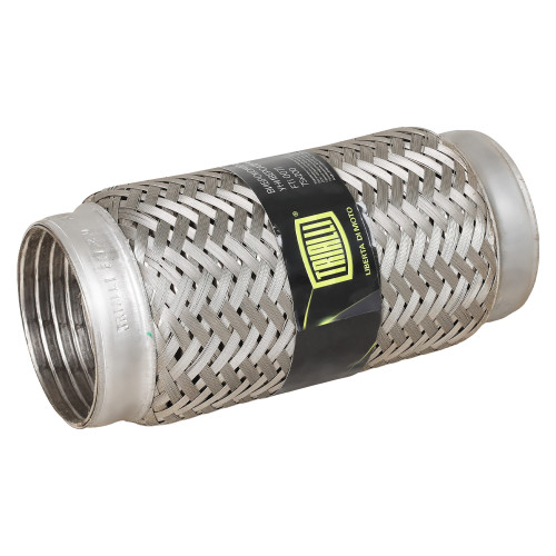 Виброкомпенсатор выхлопной трубы (Гофра) 75x200 InterLock (нержавеющая сталь)