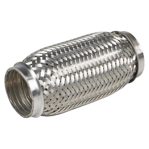 Виброкомпенсатор выхлопной трубы (Гофра) 50x150 InterLock (нержавеющая сталь)