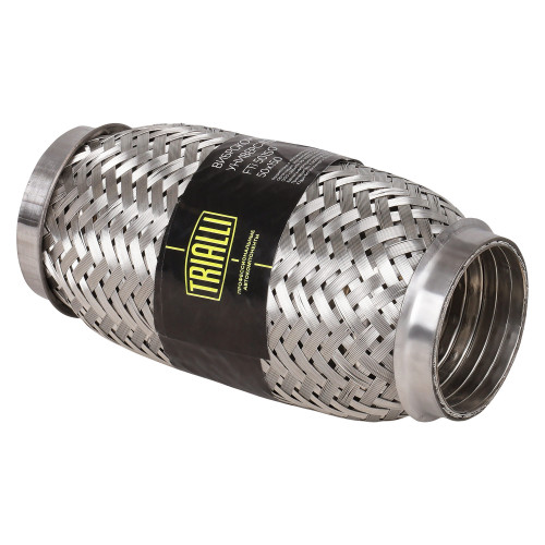 Виброкомпенсатор выхлопной трубы (Гофра) 50x150 InterLock (нержавеющая сталь)