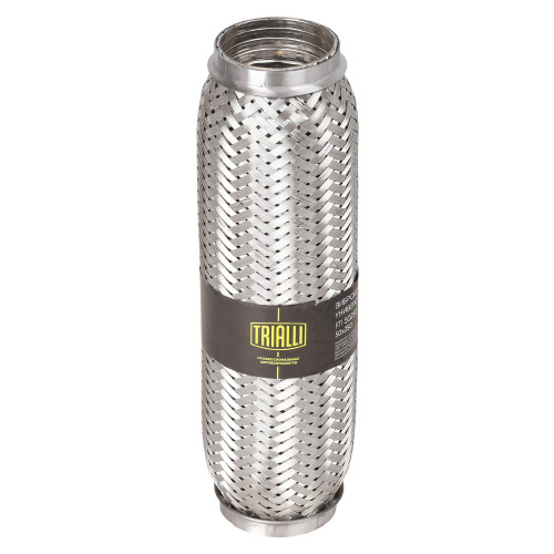 Виброкомпенсатор выхлопной трубы (Гофра) 50x250 InterLock (нержавеющая сталь)