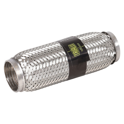 Виброкомпенсатор выхлопной трубы (Гофра) 55x220 InterLock (нержавеющая сталь)
