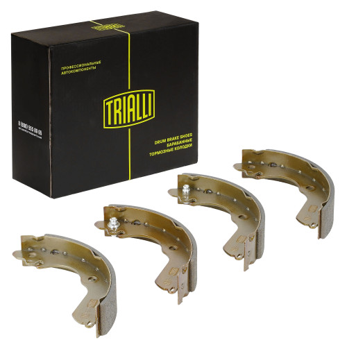 Колодки тормозные барабанные для автомобилей Mitsubishi Colt III (88-) / Colt IV (92-) / Colt V (00-) 180x37мм