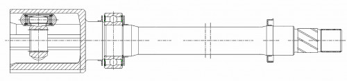 ШРУС внутренний правый для автомобилей Nissan Qashqai J11 (13-) 1.2i CVT 2WD