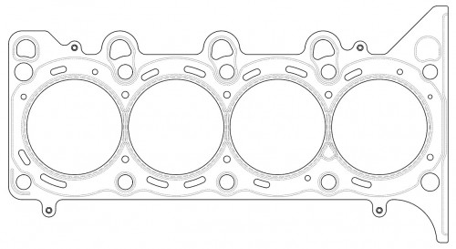 Прокладка ГБЦ для автомобилей Chevrolet Aveo (06-)/Spark (10-) 1.0i/1.2i