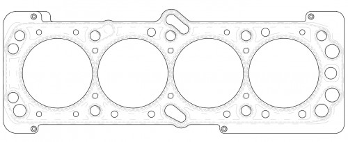 Прокладка ГБЦ для автомобилей Chevrolet Lacetti (04-)/Cruze (09-)/Daewoo Nexia (08-) 1.4i/1.6i [F14D3;F16D3]