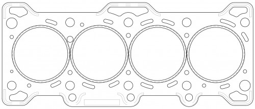 Прокладка ГБЦ для автомобилей Daewoo Matiz (00-)/Chevrolet Aveo T200 (02-) 1.0i/1.2i [B10S;LY4]