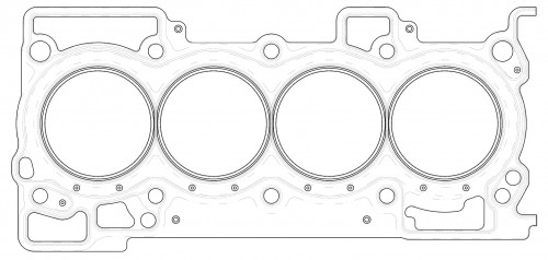 Прокладка ГБЦ для автомобилей Nissan Qashqai (06-)/X-Trail (07-)/Tiida (04-) 1.8i/2.0i [MR20DE]
