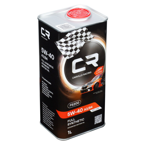 Масло моторное CARVILLE RACING FS200 5W-40 A3/B4 1L