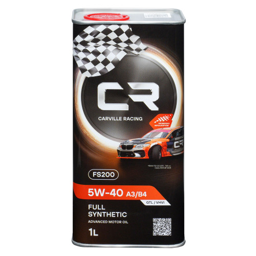 Масло моторное CARVILLE RACING FS200 5W-40 A3/B4 1L
