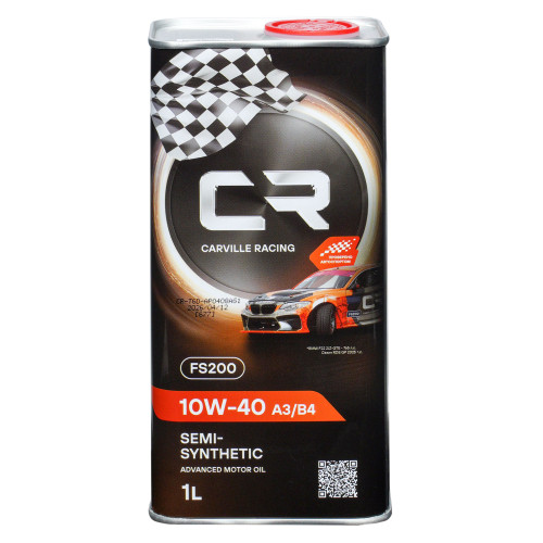 Масло моторное CARVILLE RACING FS200 10W-40 A3/B4 1L