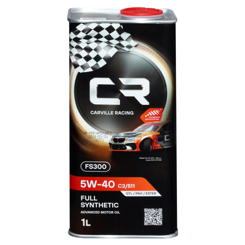 Масло моторное CARVILLE RACING FS300 5W-40 C3/511 1L