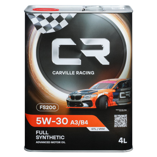 Масло моторное CARVILLE RACING FS200 5W-30 A3/B4 4L