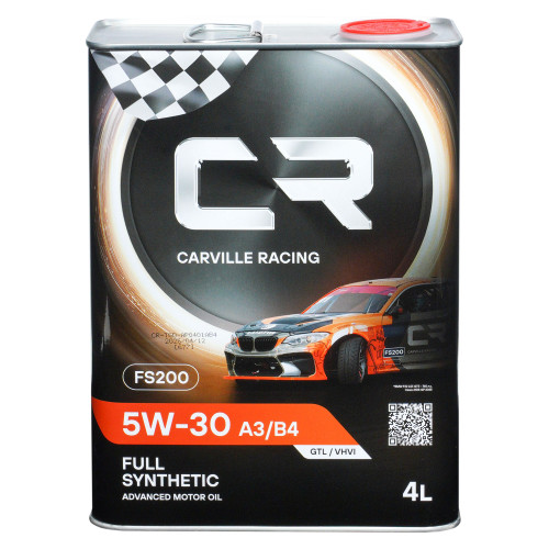 Масло моторное CARVILLE RACING FS200 5W-30 A3/B4 4L