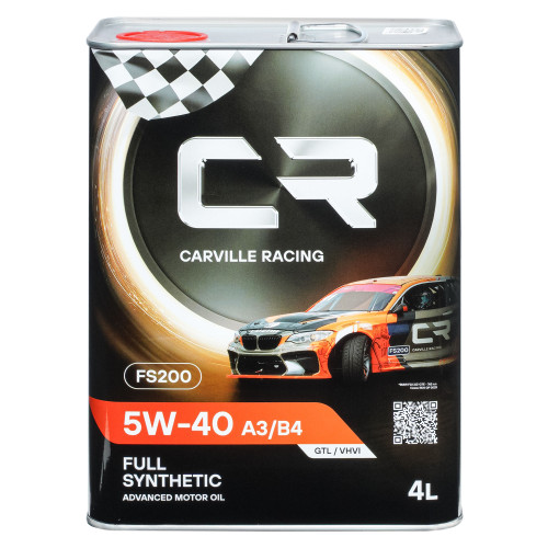 Масло моторное CARVILLE RACING FS200 5W-40 A3/B4 4L