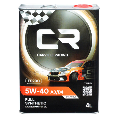 Масло моторное CARVILLE RACING FS200 5W-40 A3/B4 4L