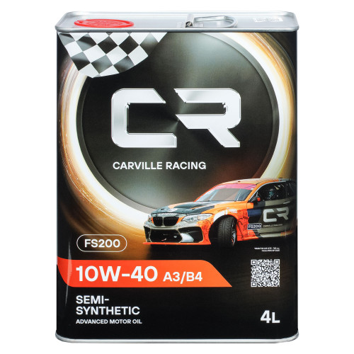 Масло моторное CARVILLE RACING FS200 10W-40 A3/B4 4L