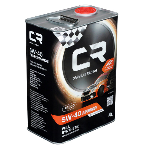 Масло моторное CARVILLE RACING FS300 5W-40 Performance 4L