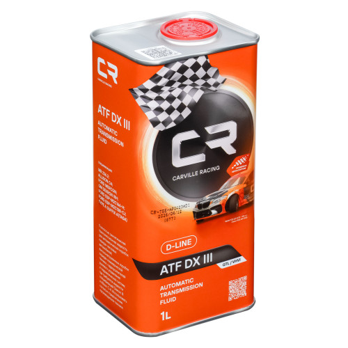 Масло трансмиссионное для АКПП CARVILLE RACING D-LINE ATF DX III 1L