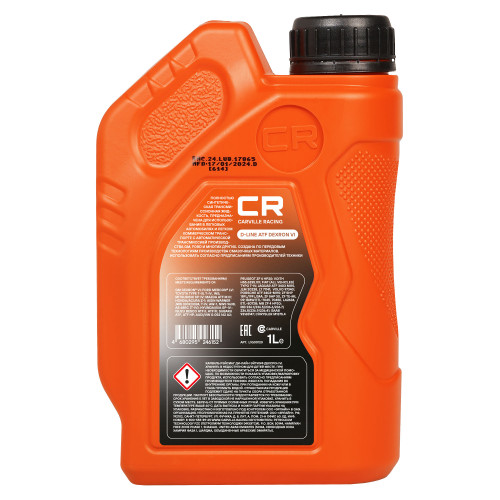 Масло трансмиссионное для АКПП CARVILLE RACING D-LINE ATF DEXRON VI 1L