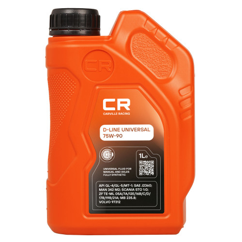 Масло трансмиссионное универсальное CARVILLE RACING D-LINE UNIVERSAL 75W-90, GL-4/GL-5 1L