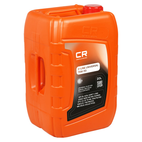 Масло трансмиссионное универсальное CARVILLE RACING D-LINE UNIVERSAL, 75W-90, GL-4/GL-5, 20L