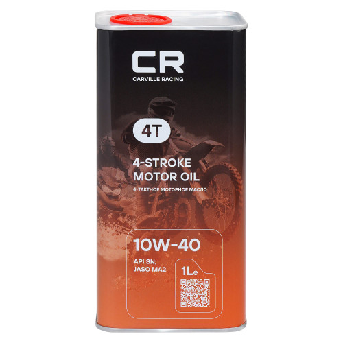 Масло моторное CARVILLE RACING 4T 10W-40 1L