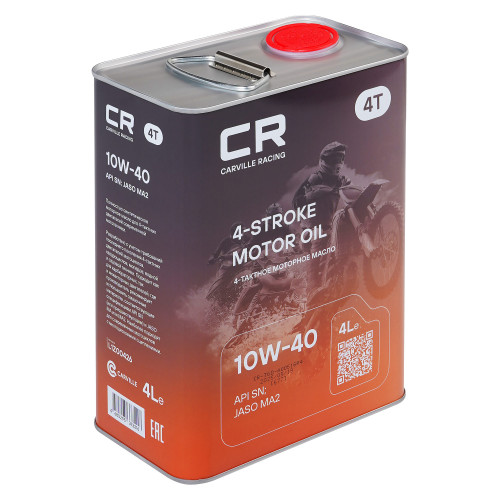 Масло моторное CARVILLE RACING 4T 10W-40 4L