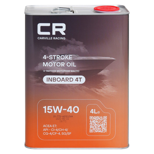CARVILLE RACING INBOARD 4T 15W-40 4L
