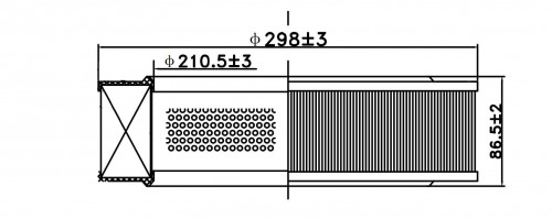 Фильтр воздушный для а/м ГАЗ 3302 ГАЗель/Волга 2.4i/2.5i