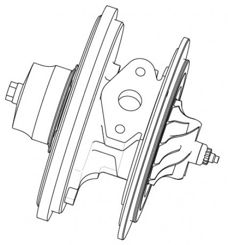 Картридж турбокомпрессора для а/м PSA Boxer(11-)/Jumper (11-) 2.2D E-5 (GTB1749VK)