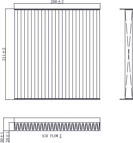 Фильтр салона для а/м Jetour Dashing (22-)/X70 Plus (20-)/X90 Plus (21-) (салон. уголь.)